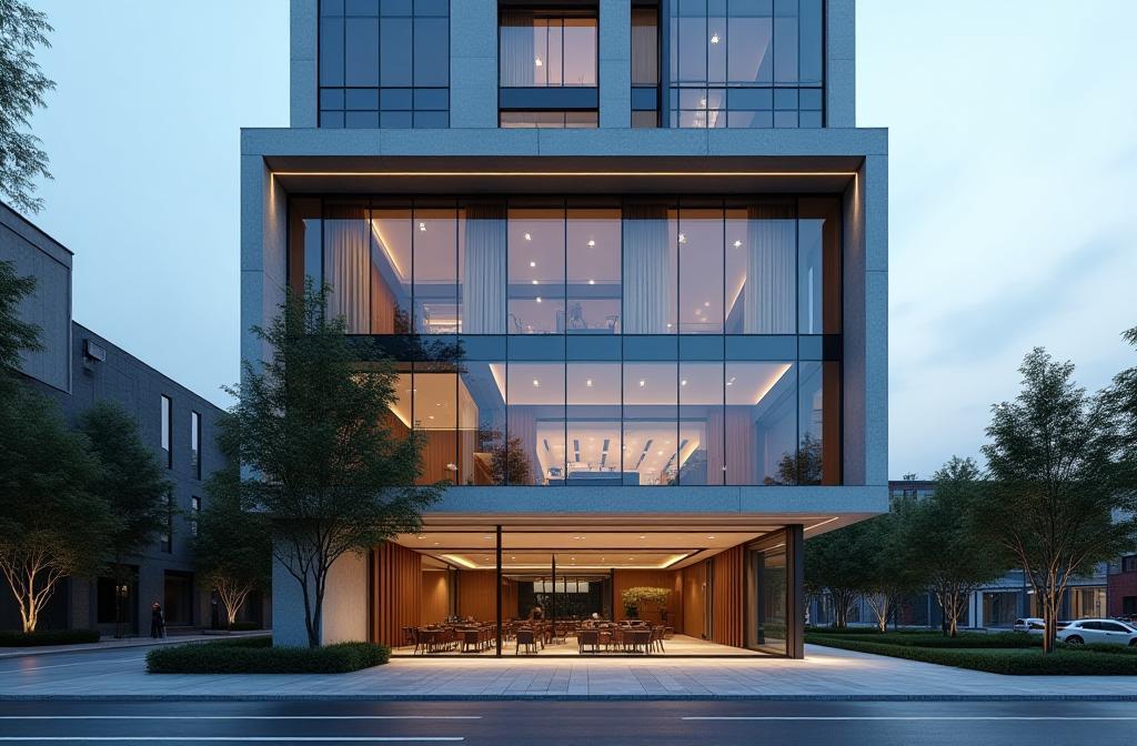 Modern office building exterior, representing Eren & Associates Law Office